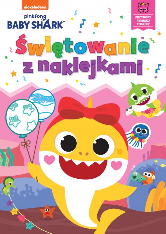 Baby Shark. �wi�towanie z naklejkami