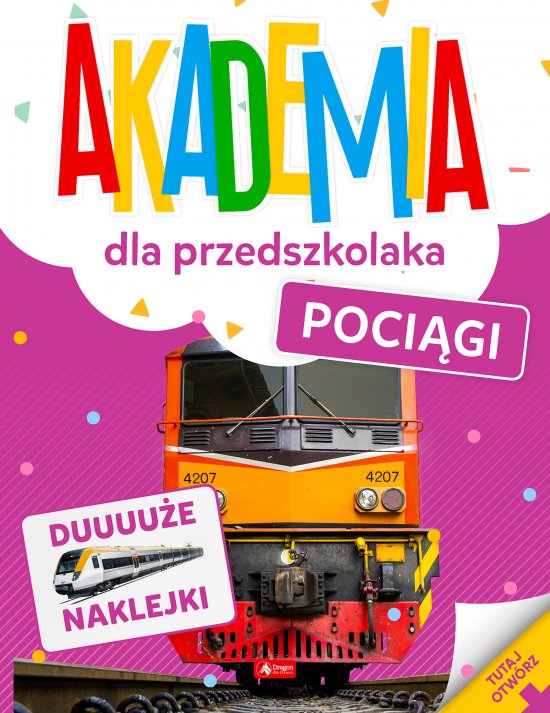 Akademia dla przedszkolaka. Poci�gi