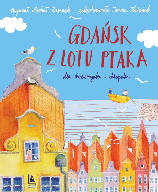 Gda�sk z lotu ptaka. dla dziewczynki i ch�opaka