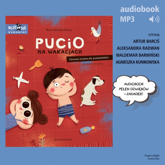Pucio na wakacjach. Zabawy i zagadki s�uchowe dla dzieci