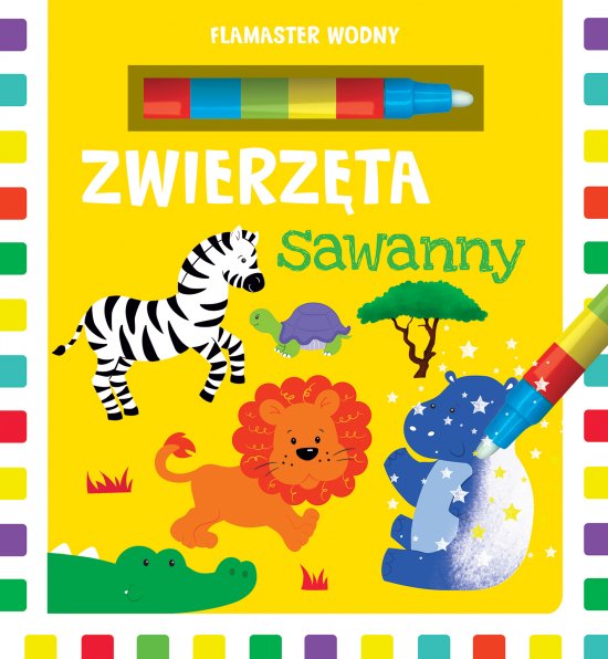 Flamaster wodny. Zwierz�ta sawanny
