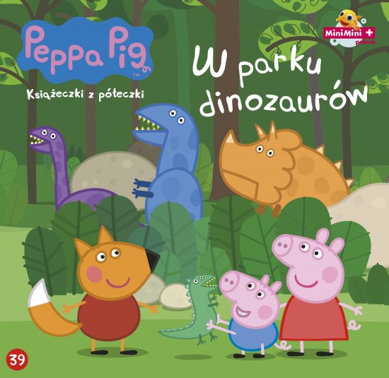 �winka Peppa. Ksi��eczki z p�eczki. Tom 39. W parku dinozaur�w