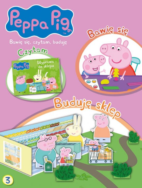 �winka Peppa. Bawi� si�, czytam, buduj�. Tom 3. Buduj� sklep