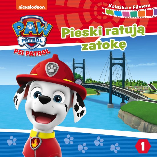 Psi Patrol Ksi��ka z filmem Pieski ratuj� zatok�