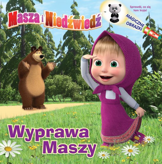 Masza i nied�wied�. Magiczne obrazki. Wyprawa Maszy