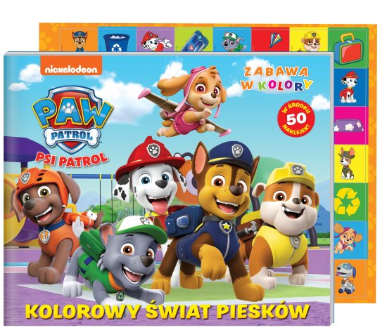 Psi Patrol Zabawa w kolory. Kolorowy �wiat piesk�w