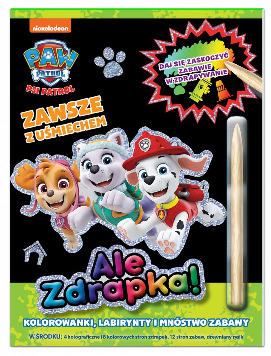 Psi Patrol Ale zdrapka! Zawsze z u�miechem