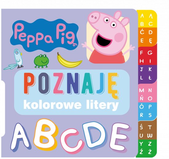 Peppa Pig. Poznaj�... Kolorowe litery