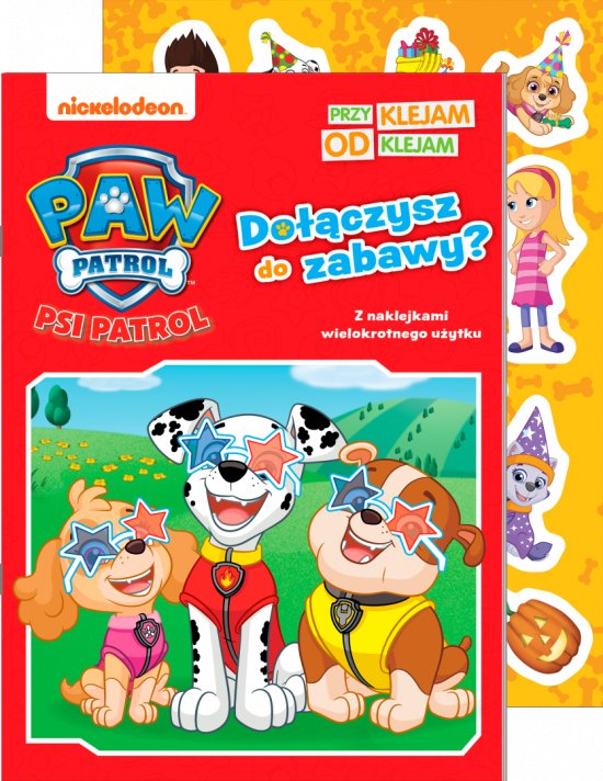 Psi Patrol. Przyklejam Odklejam cz. 5 Do��czysz do zabawy?