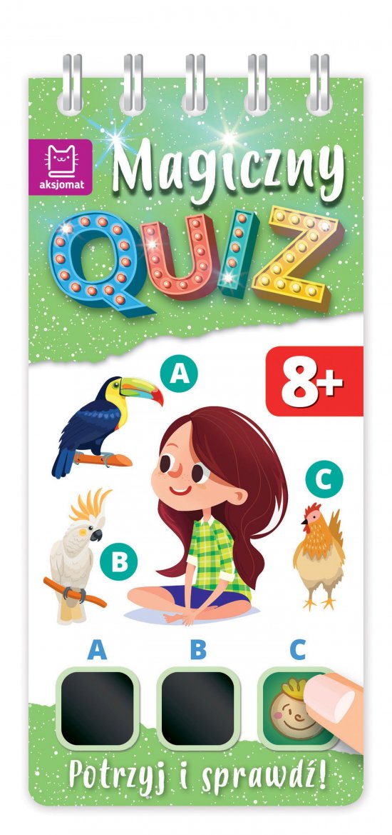 Magiczny quiz 8-latka. Potrzyj i sprawd�!