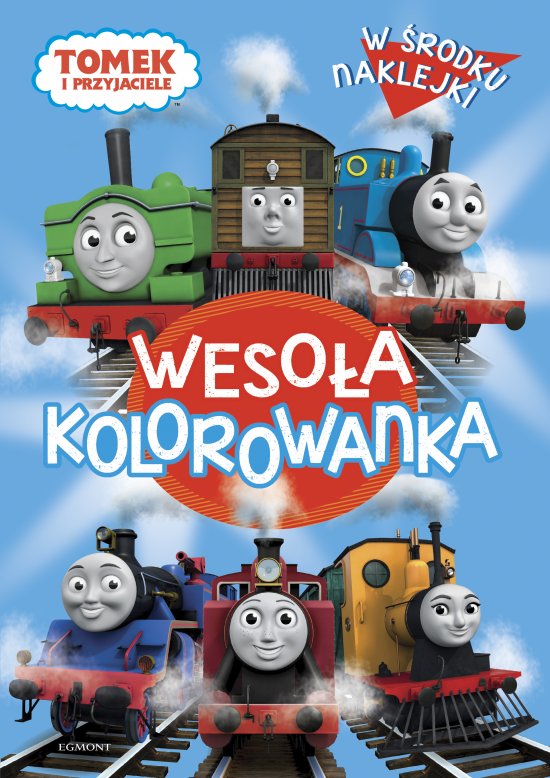 Tomek i przyjaciele. Weso�a kolorowanka z naklejkami