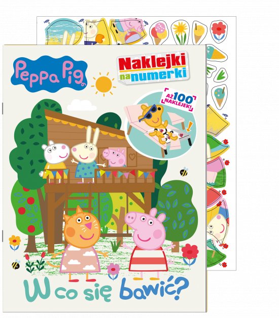 Peppa Pig. Naklejki na numerki cz. 4 W co si� bawi�?