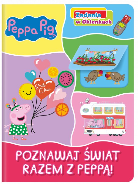 Peppa Pig. Zadania w Okienkach. Poznawaj �wiat razem z Pepp�!