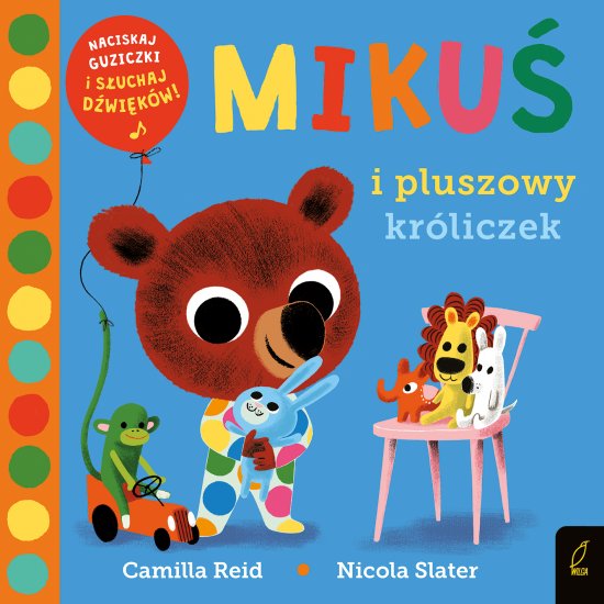 Ksi��ka d�wi�kowa. Miku� i pluszowy kr�liczek