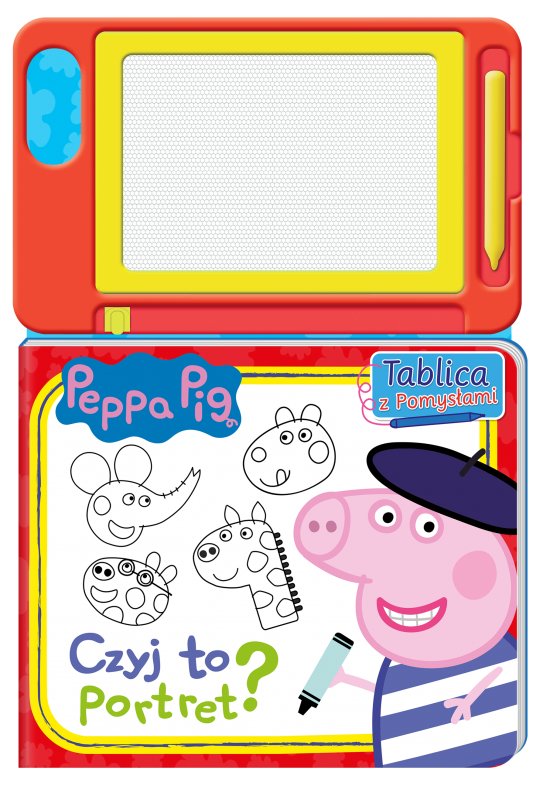 Peppa Pig. Tablica z Pomys�ami. Czyj to portret