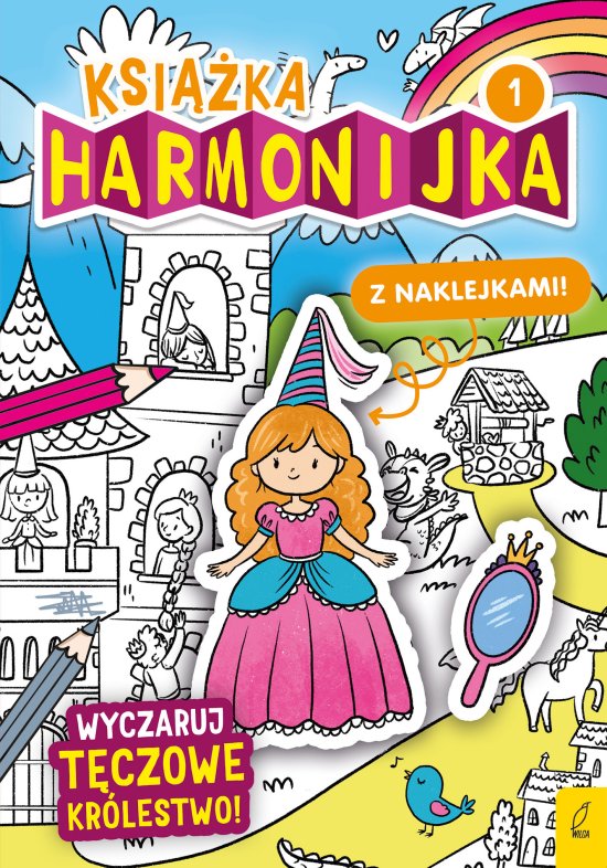 Ksi��ka harmonijka. Wyczaruj t�czowe kr�lestwo cz.1