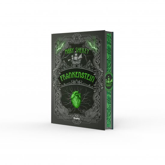 Frankenstein. (barwione brzegi)