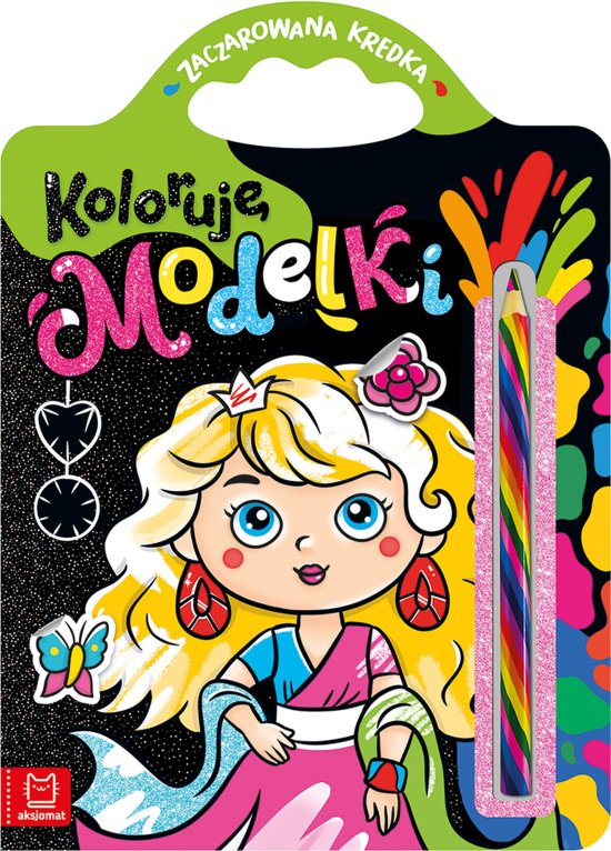Koloruj� modelki. Zaczarowana kredka