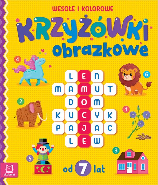Krzy��wki obrazkowe. Weso�e i kolorowe. Od 7 lat