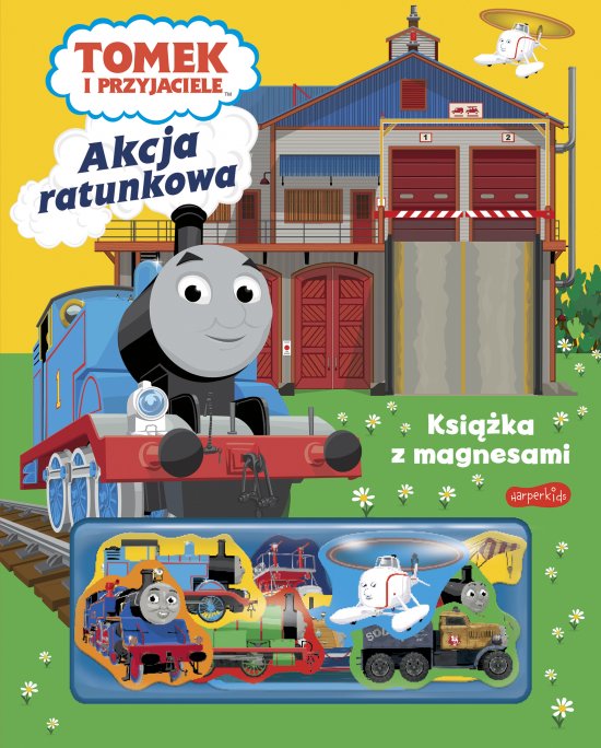 Tomek i przyjaciele. Akcja ratunkowa. Ksi��ka z magnesami