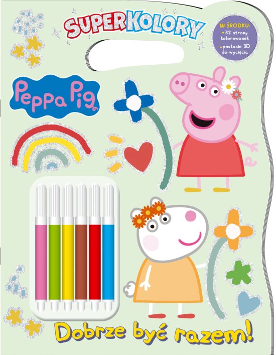 Peppa Pig. Superkolory 6. Dobrze by� razem!