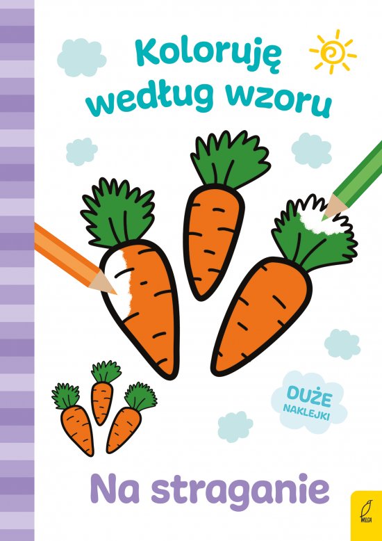 Koloruj� wed�ug wzoru. Na straganie
