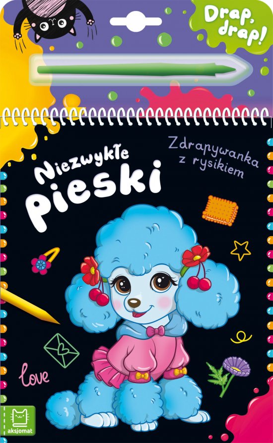 Niezwyk�e pieski. Zdrapywanka z rysikiem