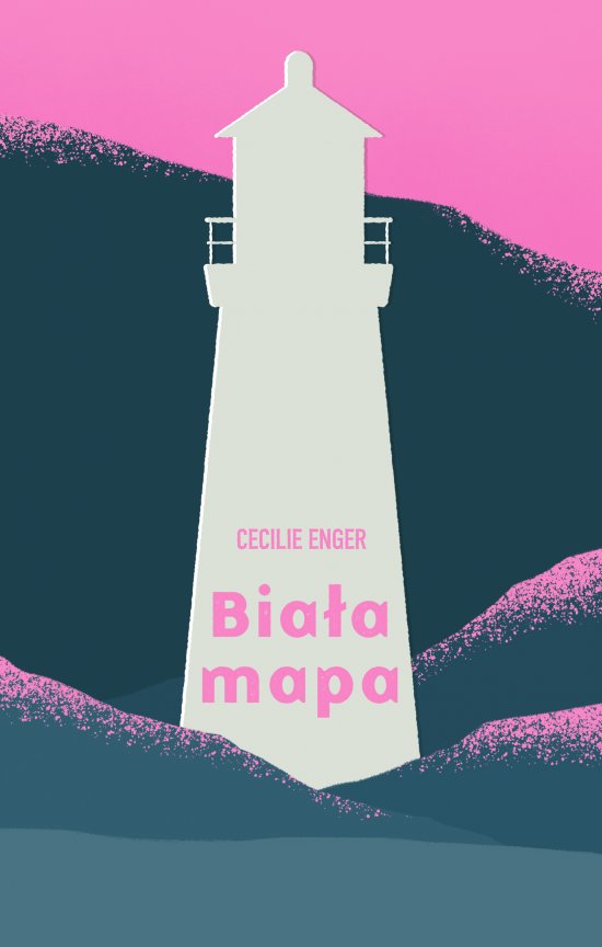 Bia�a mapa
