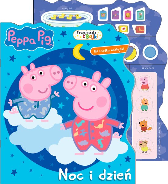 Peppa Pig. Przyjaciele z bajki. Noc i dzie�