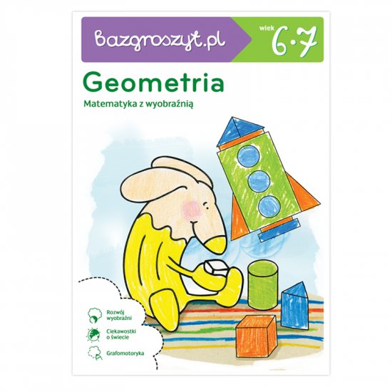 Bazgroszyt Geometria. R�ka rysuje, g��wka pracuje