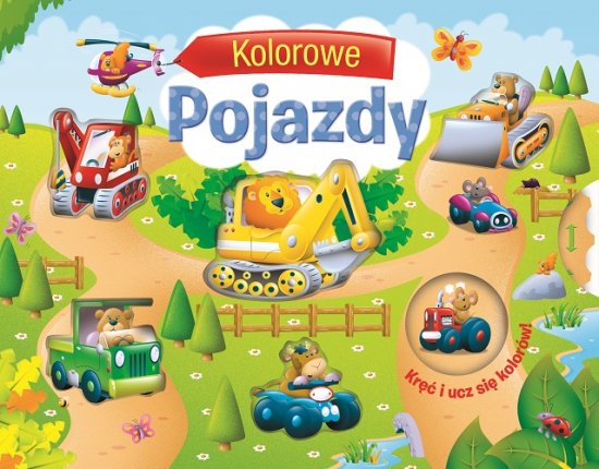 Kr�� i ucz si� kolor�w - Kolorowe pojazdy
