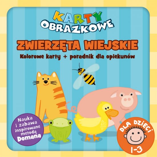 Karty obrazkowe dla dzieci - Zwierz�ta wiejskie