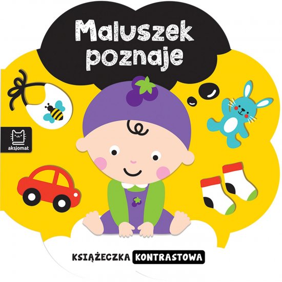 Ksi��eczka kontrastowa. Maluszek poznaje