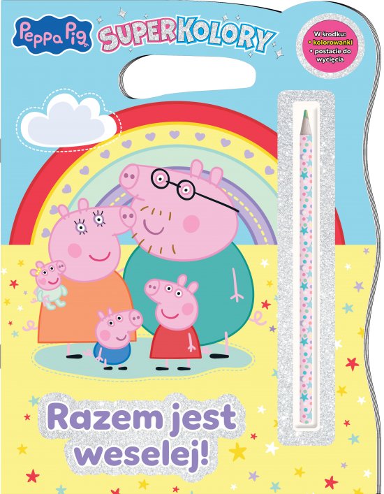 Peppa Pig. Superkolory. Razem jest weselej!