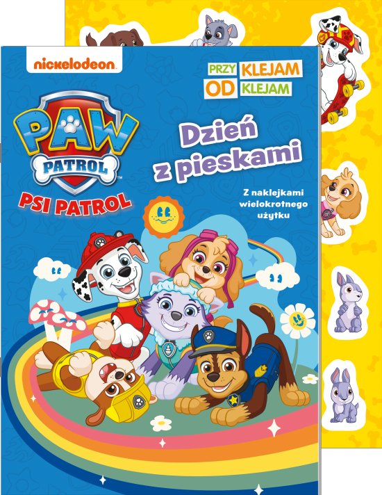 Psi Patrol. Przyklejam Odklejam 6. Dzie� z pieskami