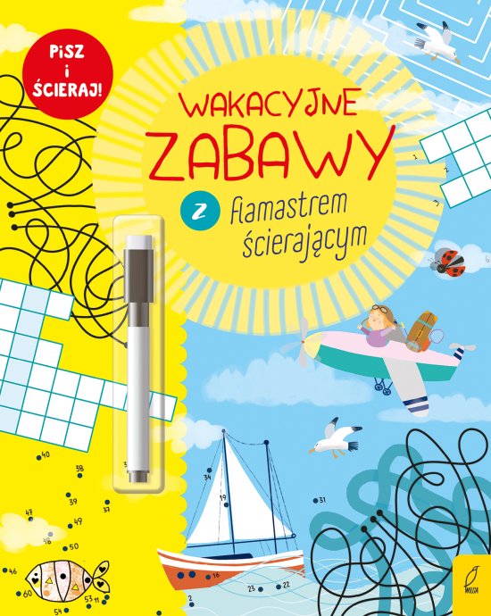 Wakacyjne zabawy z flamastrem �cieraj�cym