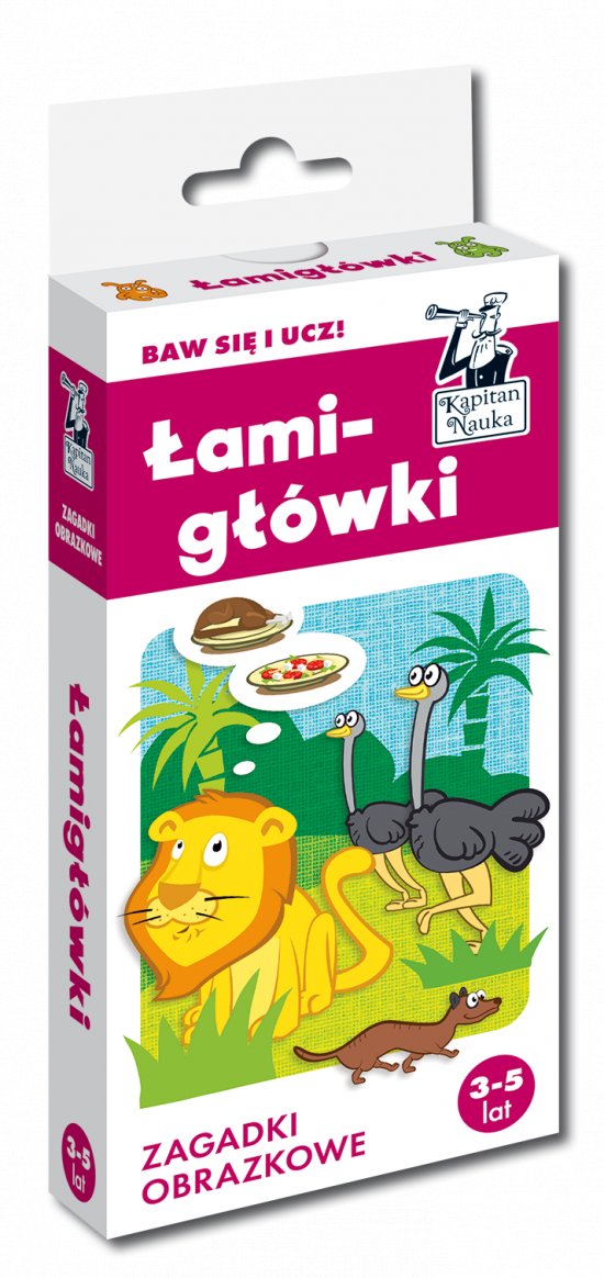 �amig��wki. Zagadki obrazkowe. Kapitan Nauka