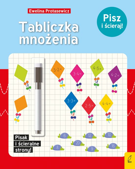 Pisz i �cieraj. Tabliczka mno�enia