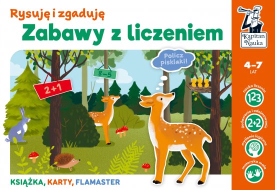 Zabawy z liczeniem. Rysuj� i zgaduj�. Kapitan Nauka