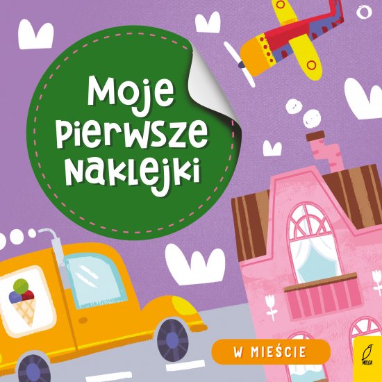 Moje pierwsze naklejki. W mie�cie