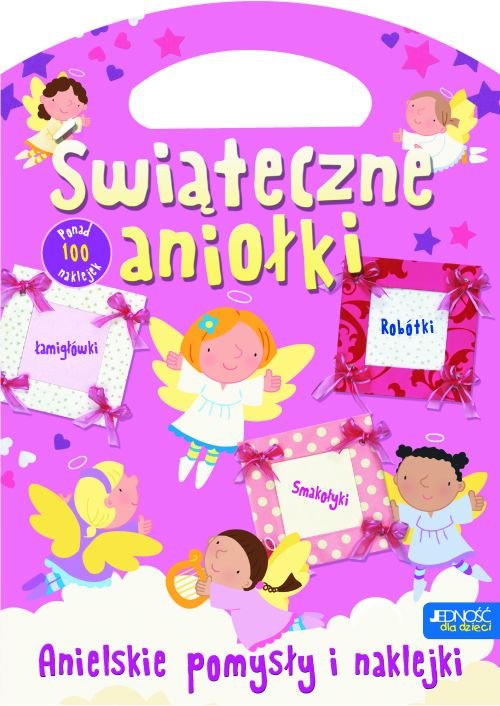 �wi�teczne anio�ki. Anielskie pomys�y i naklejki (ksi��eczka torebeczka)