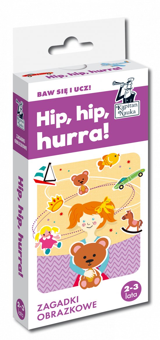 Hip, hip, hurra! Zagadki obrazkowe. Kapitan Nauka