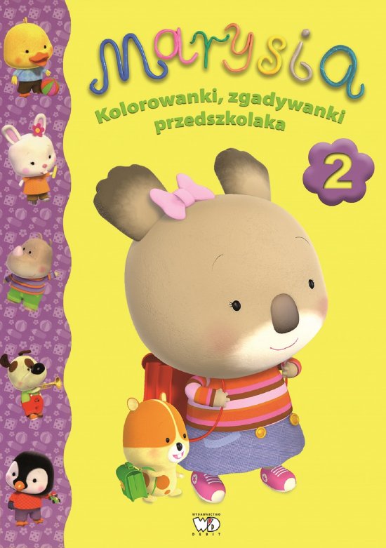 Marysia. Kolorowanki, zgadywanki przedszkolaka 2