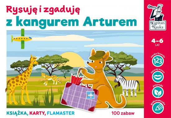 Rysuj� i zgaduj� z kangurem Arturem. Kapitan Nauka