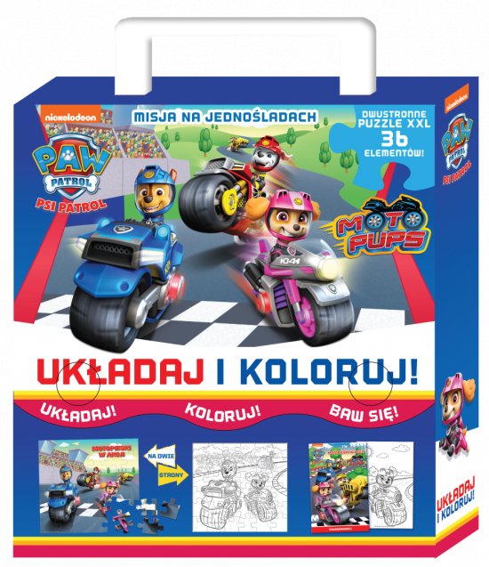 Psi Patrol. Uk�adaj i koloruj
