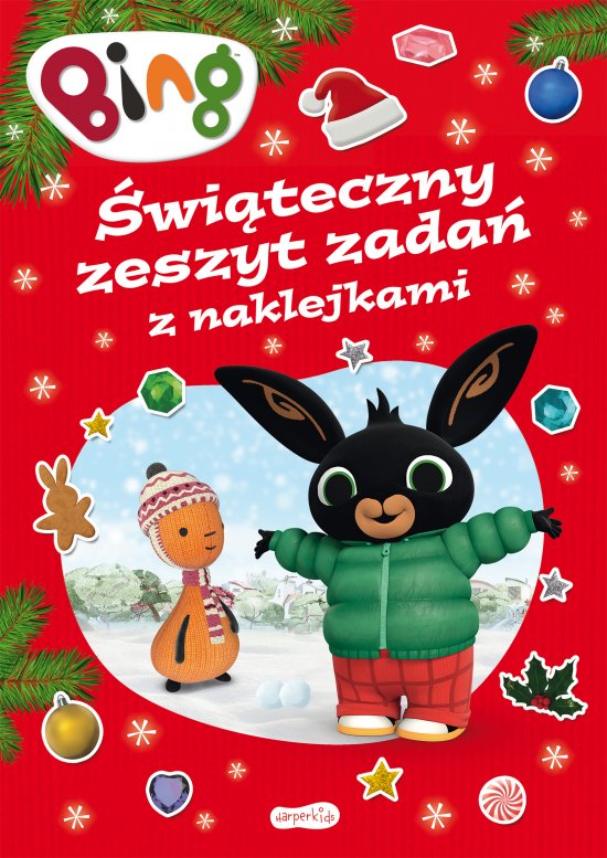 Bing. �wi�teczny zeszyt zada� z naklejkami