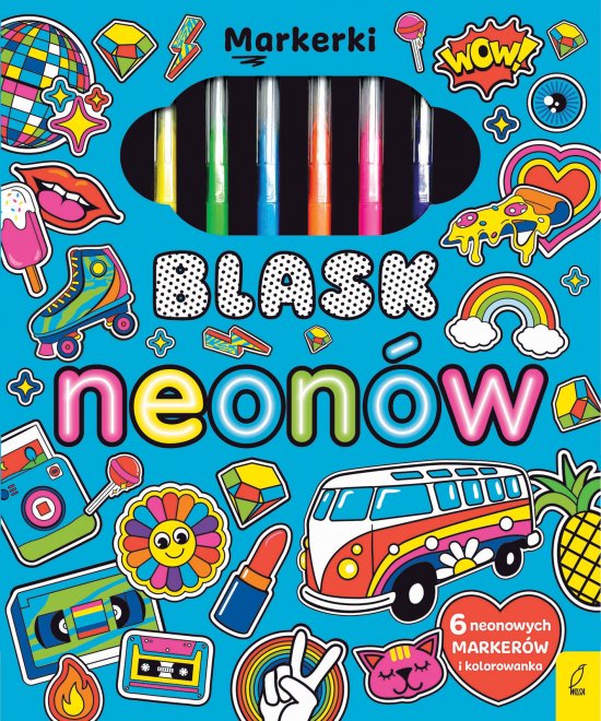 Markerki. Blask neon�w