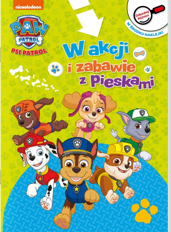 Psi Patrol. Odszukaj r�nice. W akcji i zabawie z pieskami