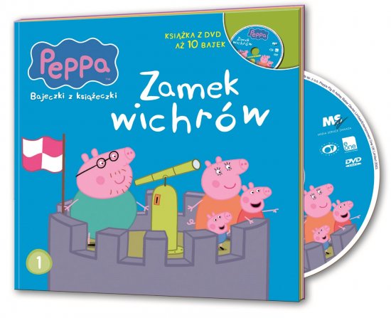 �winka Peppa. Bajeczki z ksi��eczki. Tom 1. Zamek Wichr�w