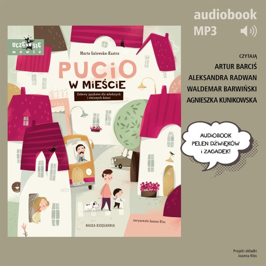 Pucio w mie�cie. Zabawy i zagadki s�uchowe dla dzieci